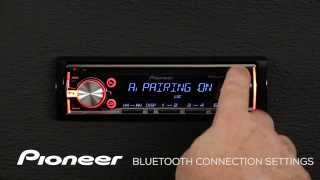 How To  DEHX6700BS  Bluetooth Connections Settings [upl. by Ahsied]