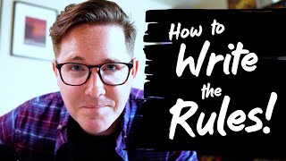 How to Write a RULEBOOK  Designing a New Board Game [upl. by Aldo]