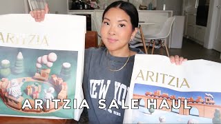 ARITZIA SALE HAUL  YOU NEED THIS COAT [upl. by Innis]