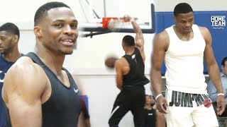 Russell Westbrook Highlights at Rico Hines UCLA Run [upl. by Hinckley825]