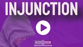 Injunctionobtaining a court injunction UK [upl. by Colson711]