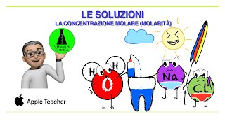 Le soluzioni  Concentrazione molare molarità [upl. by Gardy]