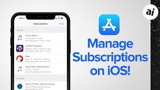 Quick Tip How To Manage Subscriptions on iOS [upl. by Lamiv]