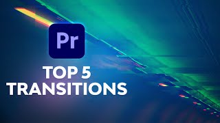 Top 5 Premiere Pro Transitions amp How To Use Them [upl. by Heppman834]