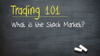 Trading 101 What is the Stock Market [upl. by Salta]