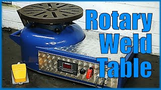 Making a Rotary Weld Positioner Table [upl. by Wennerholn]