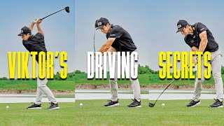 Viktor Hovland Explains Driver Swing Secrets [upl. by Namyl168]