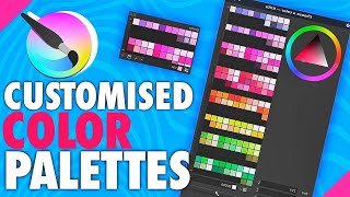 KRITA  How To use Customized Color Palettes  Beginner Friendly Digital Art Tutorial Guide [upl. by Trout791]