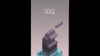 Stack  Ketchapp Highest Score Ever 1000 [upl. by Nylkcaj]