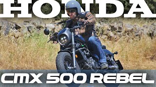 HONDA CMX 500 REBEL 2020  Prueba a fondo [upl. by Buchheim476]