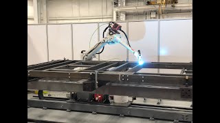 Robotic Welding Track System amp Custom Positioner [upl. by Adnopoz882]