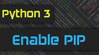 How to enable Python 3 pip on Windows 10 [upl. by Lamaaj]