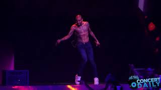 Chris Brown performs quotNo Guidancequot live indiGOAT Tour Baltimore [upl. by Orsay]