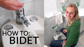 How To Use a Bidet [upl. by Jamill]