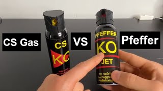 Pfefferspray vs CS Gas [upl. by Penn487]