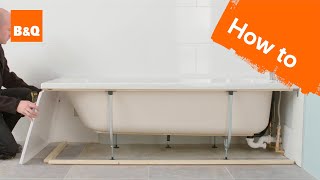 How to install a standard acrylic bath [upl. by Eserrehs]