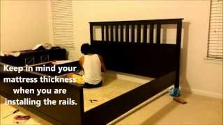 Assembling an IKEA HEMNES Bed [upl. by Polish]