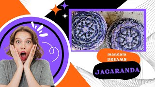 Круглая подушка крючком ч1 Мандала Грезы Mandala Dreams Crochet Pillow [upl. by Anitsud262]