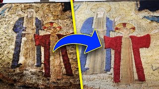 Restoring a STUNNING Religious Tapestry to its Former Glory [upl. by Willy858]