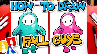 How To Draw Fall Guys Ultimate Knockout [upl. by Terrena]