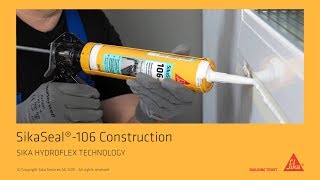 SikaSeal106® Construction Sika Hydroflex Technology [upl. by Yole]