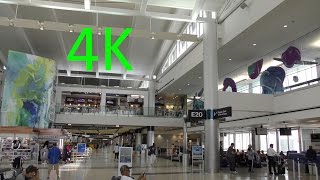 A 4K Tour of Houstons George Bush Intercontinental Airport IAH [upl. by Bohon898]