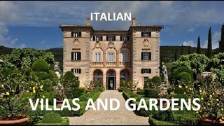 ITALIAN VILLAS AND GARDENS [upl. by Antonino]