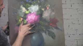 FREE Full video quotseminar flowersquot painter Igor Sakharov [upl. by Merrilee]