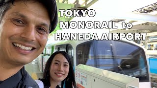 Tokyo Monorail to Haneda Airport Experience [upl. by Lee]