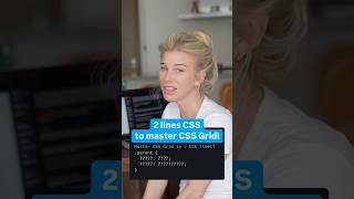 Master CSS Grid in 2 CSS lines [upl. by Stone22]