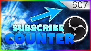 YouTube ABONNENTEN im STREAM OBS anzeigen ⭐ TUTORIAL ⭐ LIVE YOUTUBE SUBSCRIBE COUNTER [upl. by Yrkcaz]