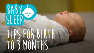 Baby sleep Tips for newborns [upl. by Yasdnyl]