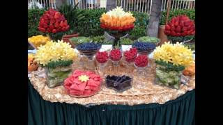 Fruit table decoration ideas [upl. by Htiderem193]