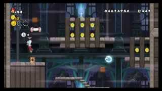 New Super Mario Bros Wii  Star Coin Location Guide  World 7Ghost House  WikiGameGuides [upl. by Kciredes174]