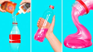 Super Fast Slime Recipe DIY 30 SECONDS Bottle Slime [upl. by Anas923]