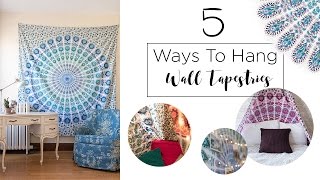 Wall Tapestry 5 Ways [upl. by Htebezile]