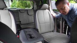 How to work the seats in a Kia Sedona  Joe Mazziotto [upl. by Clarinda]