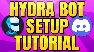 How to Add and Use Hydra Bot in Discord Server Music Bot Setup [upl. by Halihs555]