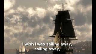 Sailing away  Chris De Burgh Lyrics [upl. by Anilyx]