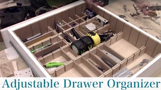 Adjustable Drawer Storage Organizer [upl. by Selyn85]