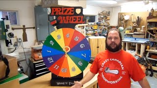 How To Make A Prize Wheel Prize Spinner [upl. by Don369]