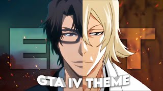 Aizen x Urahara  GTA IV Theme Edit [upl. by Bohaty]