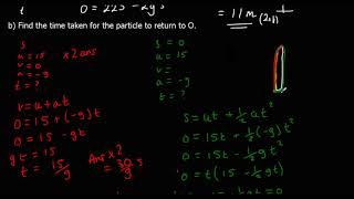 SUVAT and Acceleration due to Gravity g [upl. by Mattland]