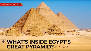 DEMYSTIFIED Whats inside Egypts Great Pyramid  Encyclopaedia Britannica [upl. by Airemaj]